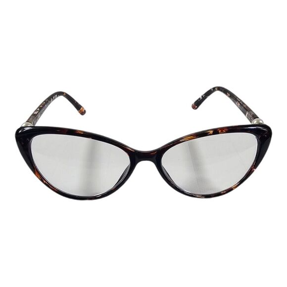 Mare Azzuro Eyeglasses KX002 52/17 135 CZ FRAMES ONLY Tortoise Shell Brown Pearl - Picture 1 of 7